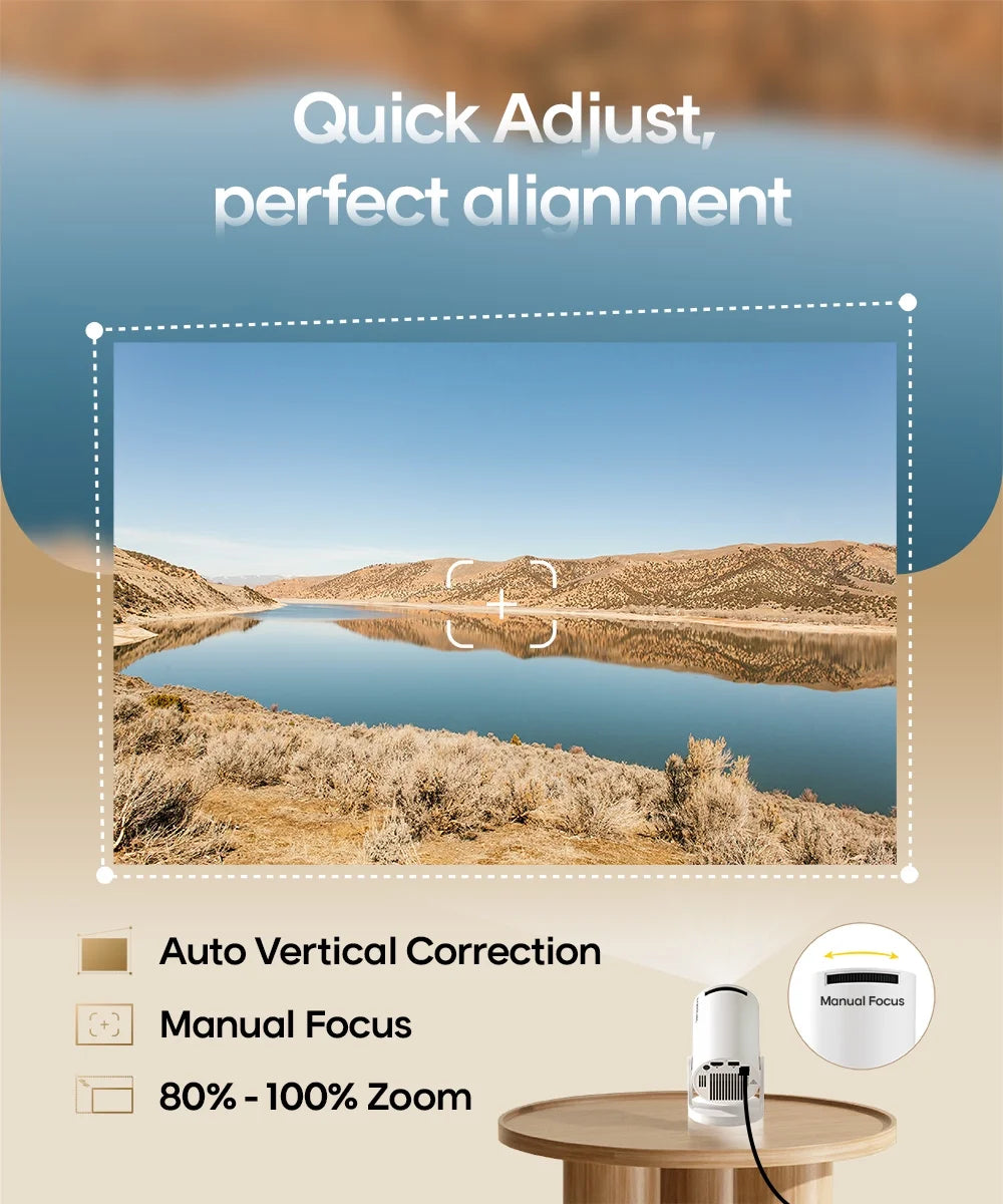AuraCast Mini Projector